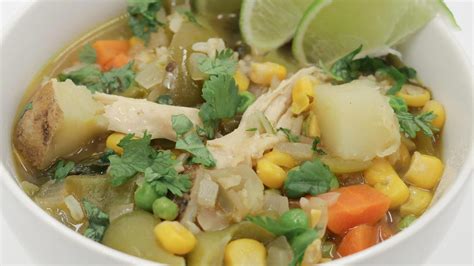 peruvian chicken rice soup